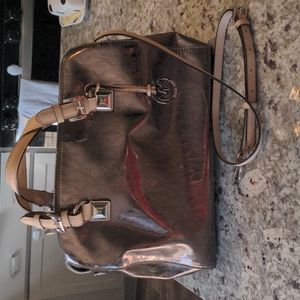 Michael Kors metallic purse